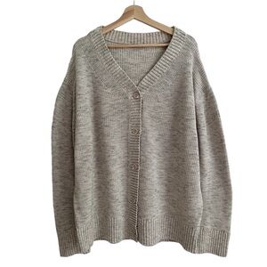 COS Gray Women's Cardigan Sweater